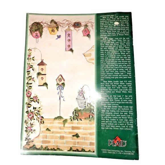 Donna Dewberry One Stroke 6 New Brushes, Project Book 35 pg, & 15pg Teach Guide! - Picture 12 of 12